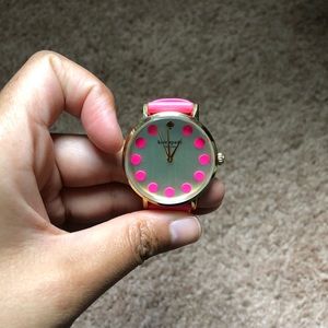 Hot Pink Kate Spade watch